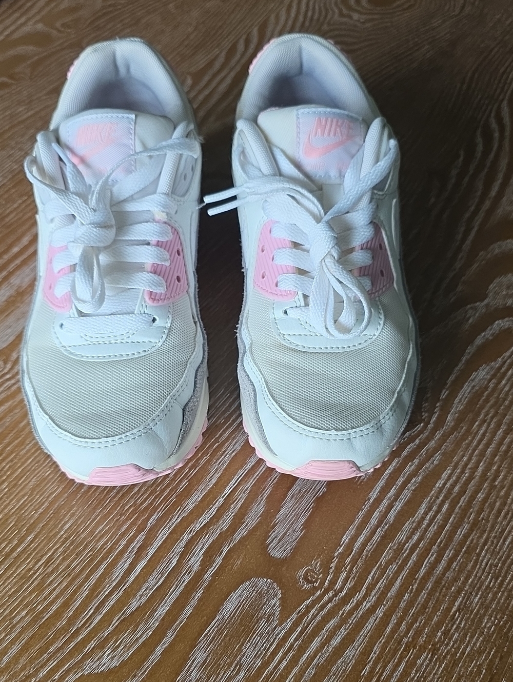 Nike Air Max White/Pink/cream Sneakers